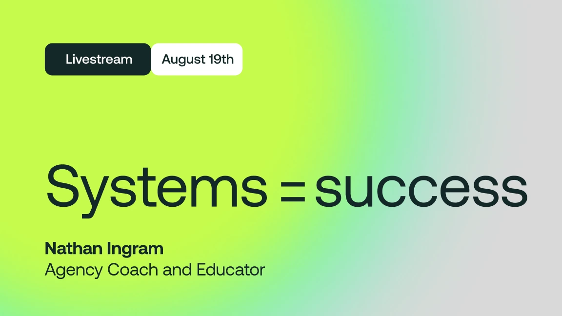 Livestream: Systems = Success