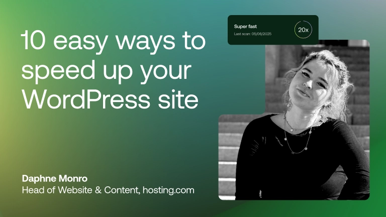 10 easy ways to speed up your WordPress site (hint: you only need one plugin)