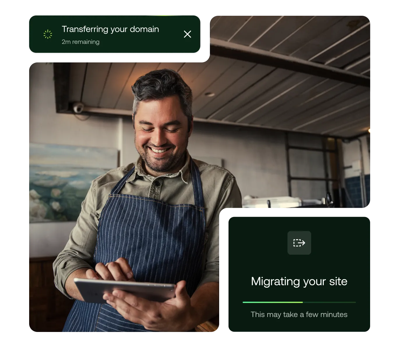 We’ll migrate your sites for you