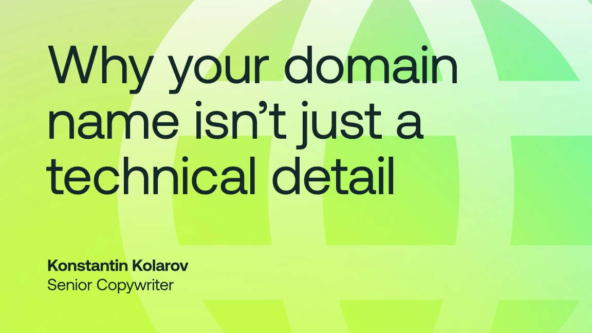 Why your domain name isn’t just a technical detail
