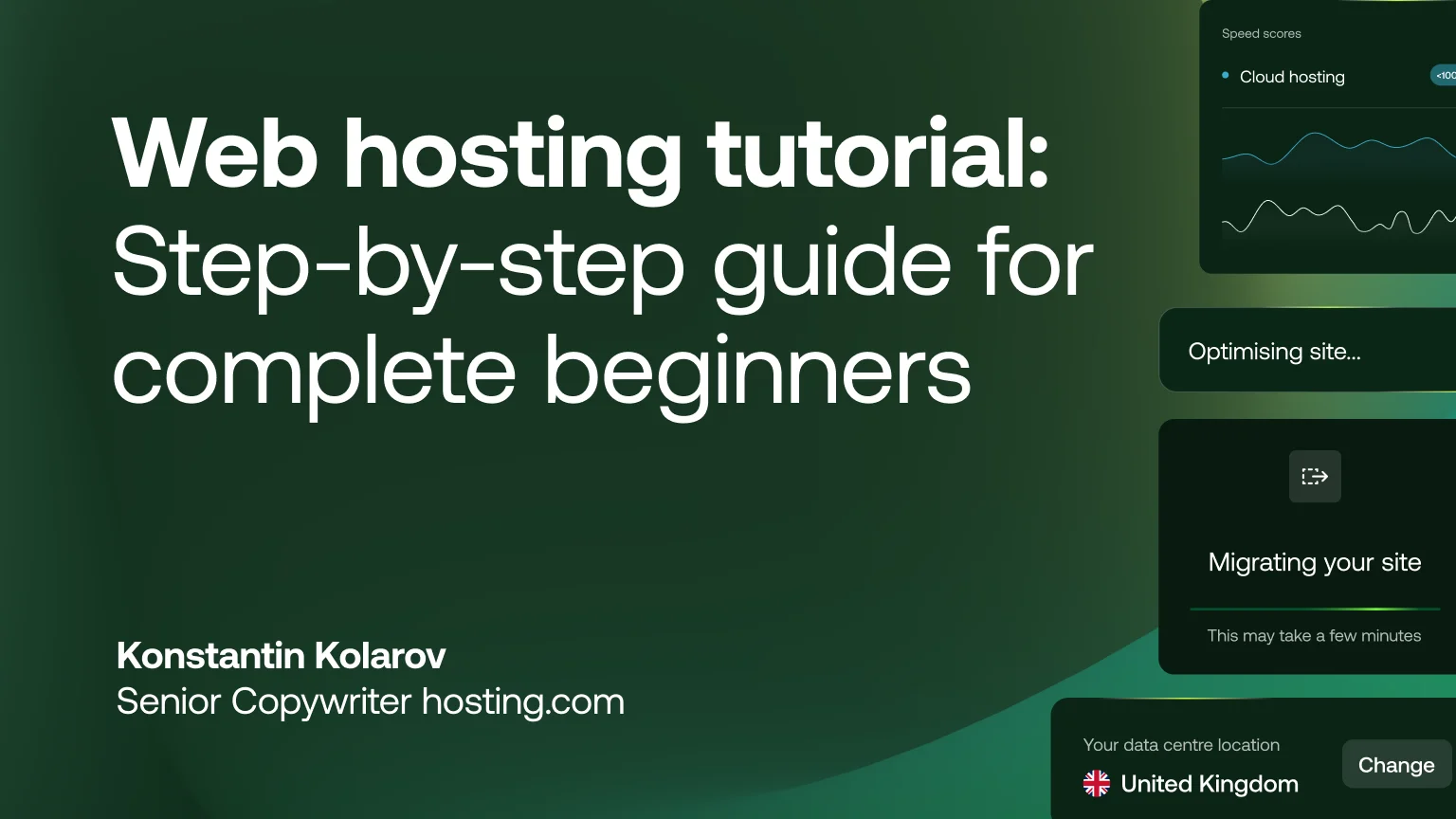 Web hosting made simple: From sign-up to live website