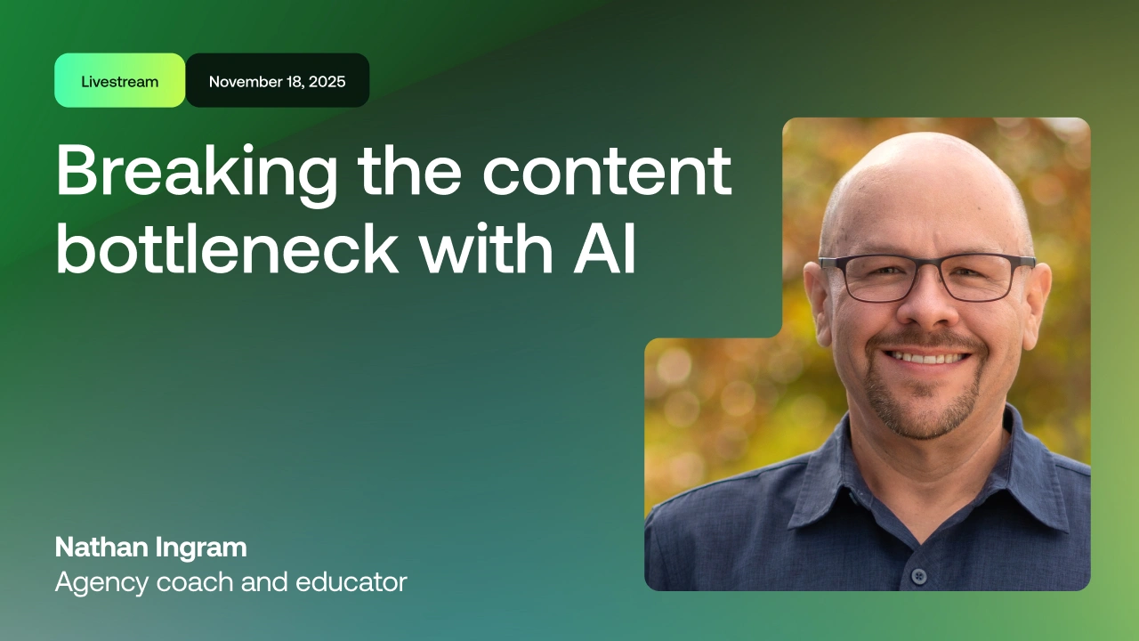 Livestream: Breaking the content bottleneck with AI