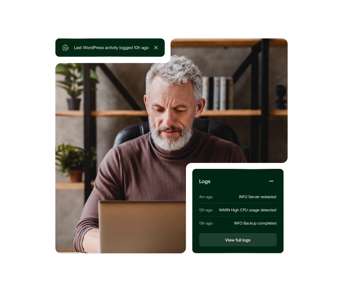 WordPress activity logging