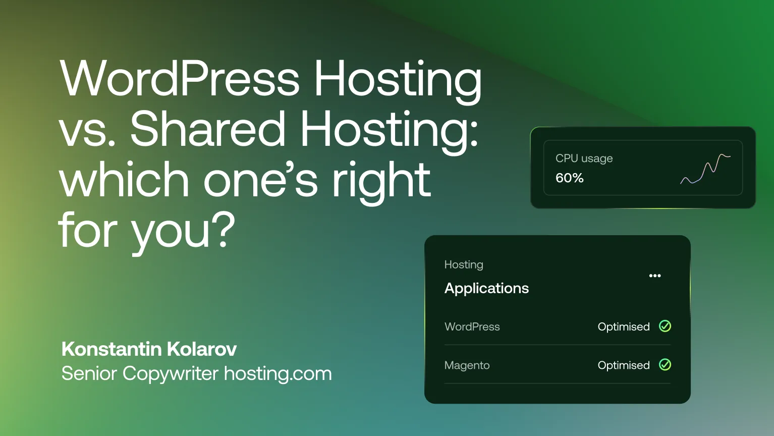 WordPress Hosting vs. Shared Hosting: which one’s right for you?