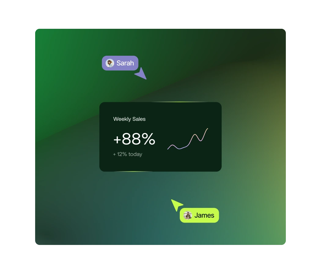 Higher conversion rates