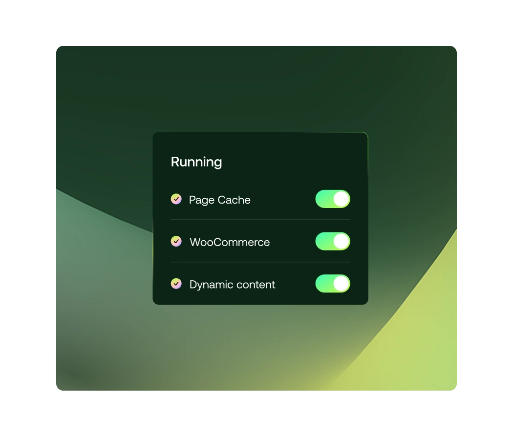 Smart dynamic caching