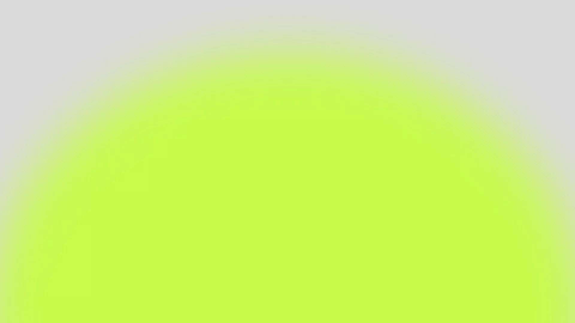 Bright yellow to light grey gradient background.