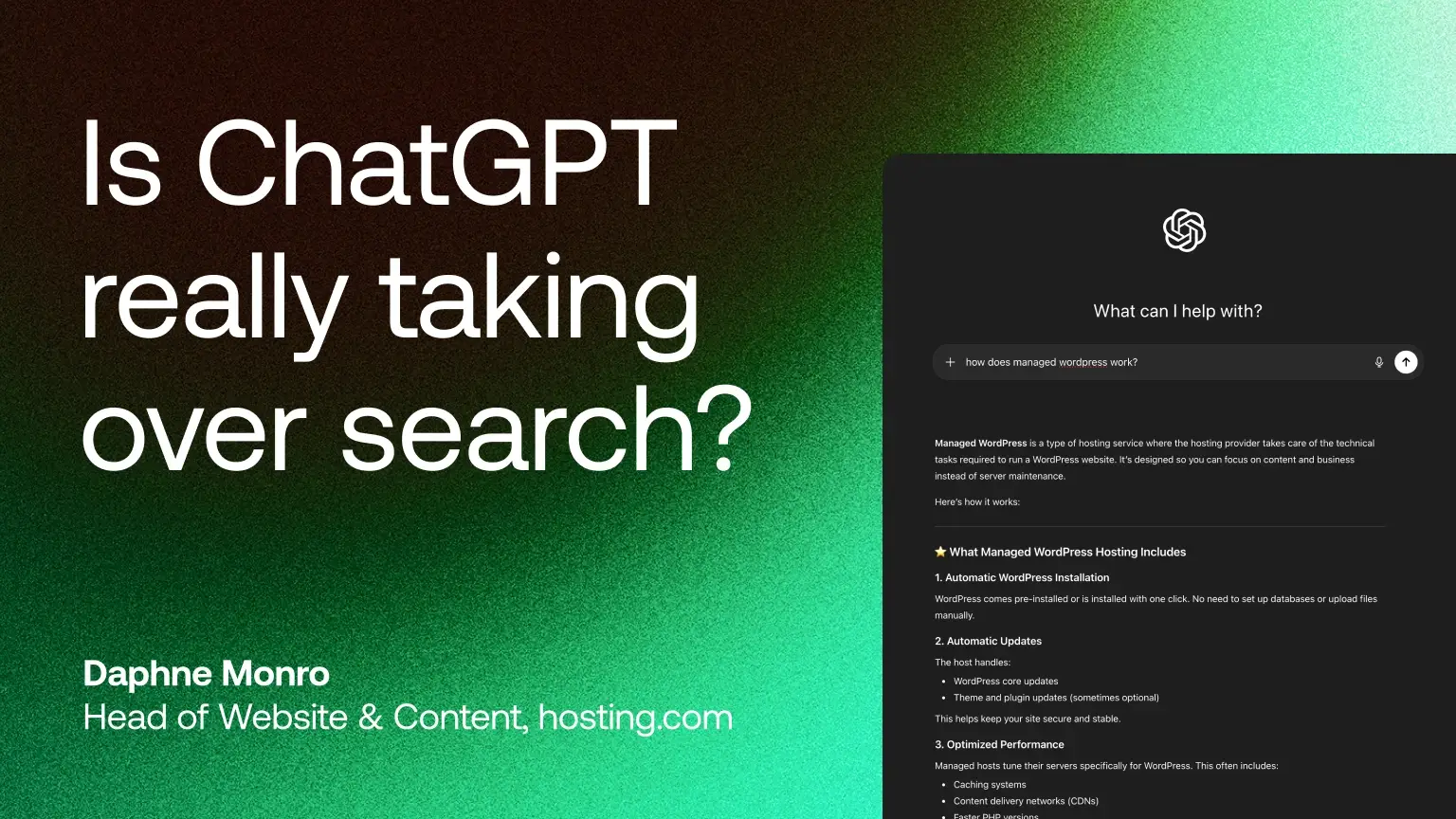 Is ChatGPT really taking over search? What the data actually shows